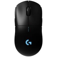 Logitech G Pro Gaming-muis USB Optisch Zwart 8 Toetsen 16000 dpi Verlicht, Verwisselbaar zijpaneel, Afneembare kabel