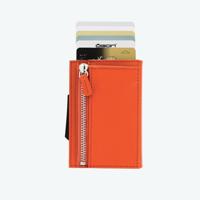 Ogon Cascade Zipper Wallet Orange