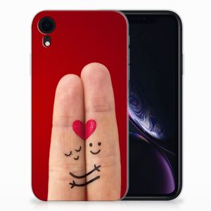 Apple iPhone Xr Silicone Back Cover Liefde - Origineel Romantisch Cadeau