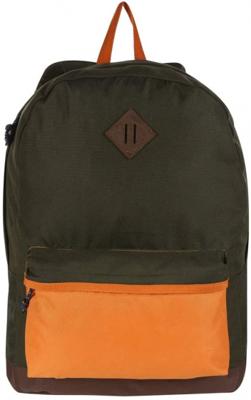 Regatta rugzak Stamford junior 20 liter polyester kaki/oranje Regatta rugzak Stamford junior 20 liter polyester kaki/oranje