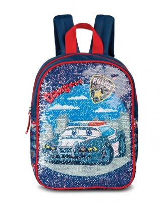 Fabrizio magische paillettenrugzak 5 liter blauw Fabrizio magische paillettenrugzak 5 liter blauw