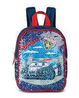 Fabrizio magische paillettenrugzak 5 liter blauw