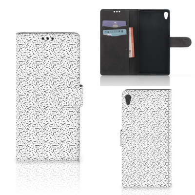 Sony Xperia XA Ultra Telefoon Hoesje Stripes Dots