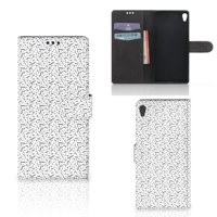 Sony Xperia XA Ultra Telefoon Hoesje Stripes Dots
