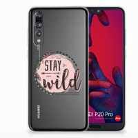 Huawei P20 Pro Telefoonhoesje met Naam Boho Stay Wild