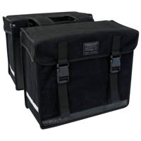 Canvas Fietstas Led 47,5 Liter Zwart