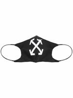 Off-White masque à motif Arrows - Noir