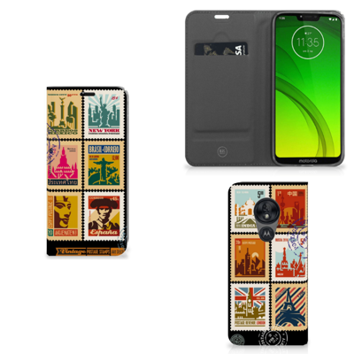 Motorola Moto G7 Power Book Cover Postzegels