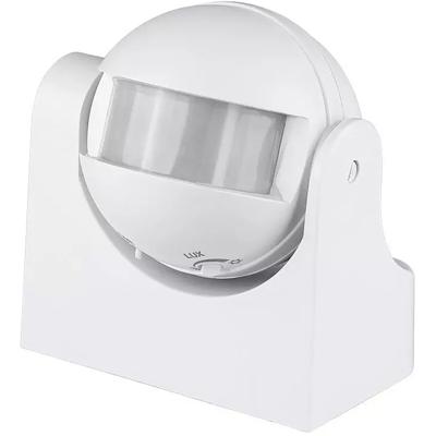 Bewegingssensor - Viron Antino - Opbouw Rond - Mat Wit - Kunststof - 180°