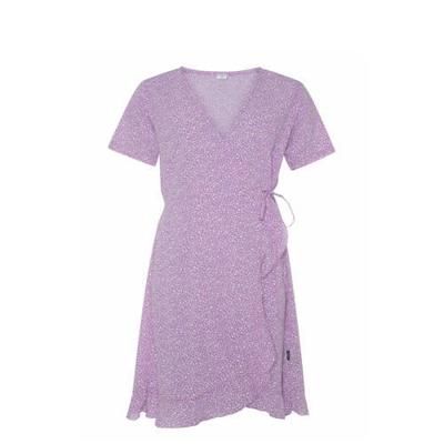 Protest gebloemde wikkeljurk Okara lila Protest gebloemde wikkeljurk Okara lila