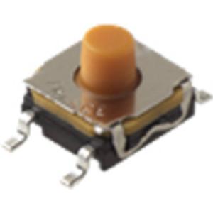 C & K Switches KSC461JST2LFS Druktoets 50 mA 1x uit/(aan) IP67 1 stuk(s) Tape