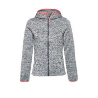 Scapino Mountain Peak outdoor vest grijs melange/roze