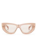 Balmain Eyewear lunettes de soleil à monture papillon - Rose