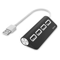 Hama 4 Port USB 2.0-Hub black