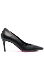 PINKO escarpins Virgin 85 mm en cuir - Noir