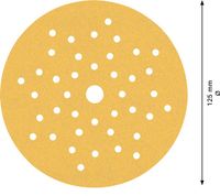 Bosch Accessoires Expert C470 schuurpapier voor excenterschuurmachines 125 mm, multigaten, K120 5-delig - 2608901096 - thumbnail