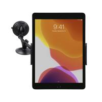 Shop4 - iPad 10.2 (2019) Autohouder Luxe Raam Tablet Houder Zwart