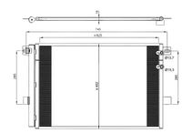 Condensor, airconditioning 350041 - thumbnail