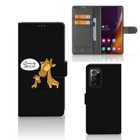 Samsung Galaxy Note20 Ultra Leuk Hoesje Giraffe - thumbnail