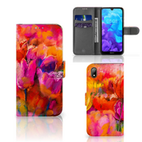 Hoesje Huawei Y5 (2019) Tulips