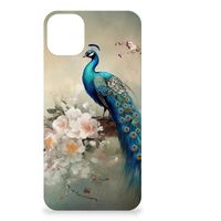 Dierenprint Telefoonhoesje voor iPhone 11 Vintage Pauwen