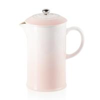 LE CREUSET - Aardewerk - Koffiepot met pers 0,80l Shell Pink