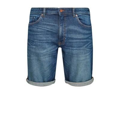 Q/S designed by regular fit jeans short blauw