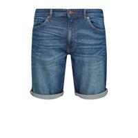 Q/S designed by regular fit jeans short blauw