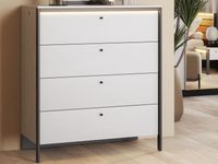 Commode GRIZOU 4 lades grijs