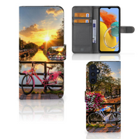 Samsung Galaxy M14 Flip Cover Amsterdamse Grachten