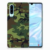 Huawei P30 TPU bumper Army Dark - thumbnail