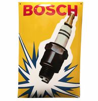 Bosch Spark Plug Bougies Emaille Bord 60 x 40 cm - thumbnail