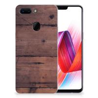 OPPO R15 Pro Bumper Hoesje Old Wood
