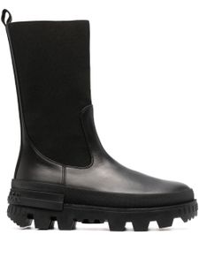 Moncler bottines à semelle crantée - Noir