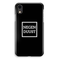 Negenduust black: iPhone XR Volledig Geprint Hoesje - thumbnail