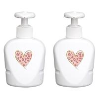 Bébé-jou Leopard Pink Zeepdispenser 13x6cm print mellow rose 6204123