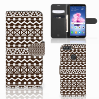 Huawei P Smart Telefoon Hoesje Aztec Brown