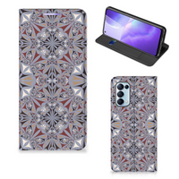 OPPO Find X3 Lite Standcase Flower Tiles - thumbnail