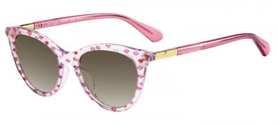 Kate Spade zonnebril Janalynn dames gradiënt roze/bruin Kate Spade zonnebril Janalynn dames gradiënt roze/bruin