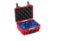 B&W International B&W Outdoor transportkoffer voor DJI Osmo Pocket 3 Creative Combo, type 500, rood, waterdicht conform IP67-certificering, stofdicht, onbreekbaar en onverwoestbaar