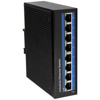 LogiLink NS201P - Industriële Fast Ethernet Switch, 8-Port 10/100 Mbps, met PoE (Power Over Ethernet)