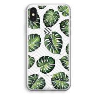 Geometrische jungle: iPhone XS Transparant Hoesje