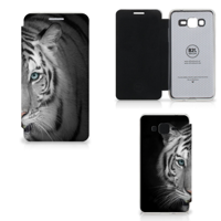 Samsung Galaxy Grand Prime Telefoonhoesje met Pasjes Tijger