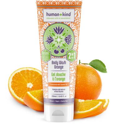 Human+Kind Human+Kind 2-in-1 Bodywash Orange Vegan (250ml) Human+Kind Human+Kind 2-in-1 Bodywash Orange Vegan (250ml)