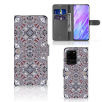 Samsung Galaxy S20 Ultra Bookcase Flower Tiles