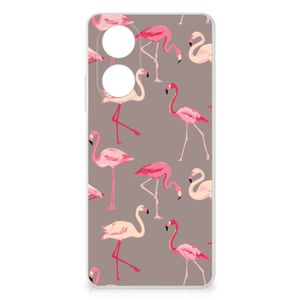 OPPO A58 4G TPU Hoesje Flamingo