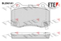 Remblokkenset, schijfrem FTE, Inbouwplaats: Achteras: , u.a. für Cadillac, Jeep, Hyundai, Chrysler, Chevrolet, Dodge, Tesla