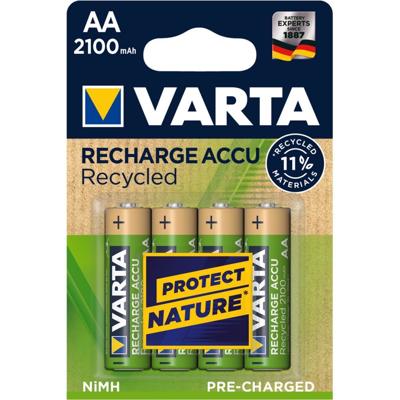 Varta AA Recycled 2100mAh 4x Varta AA Recycled 2100mAh 4x