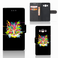 Samsung Galaxy J5 2016 Leuk Hoesje Cat Color