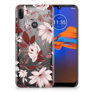 Hoesje maken Motorola Moto E6 Plus Watercolor Flowers